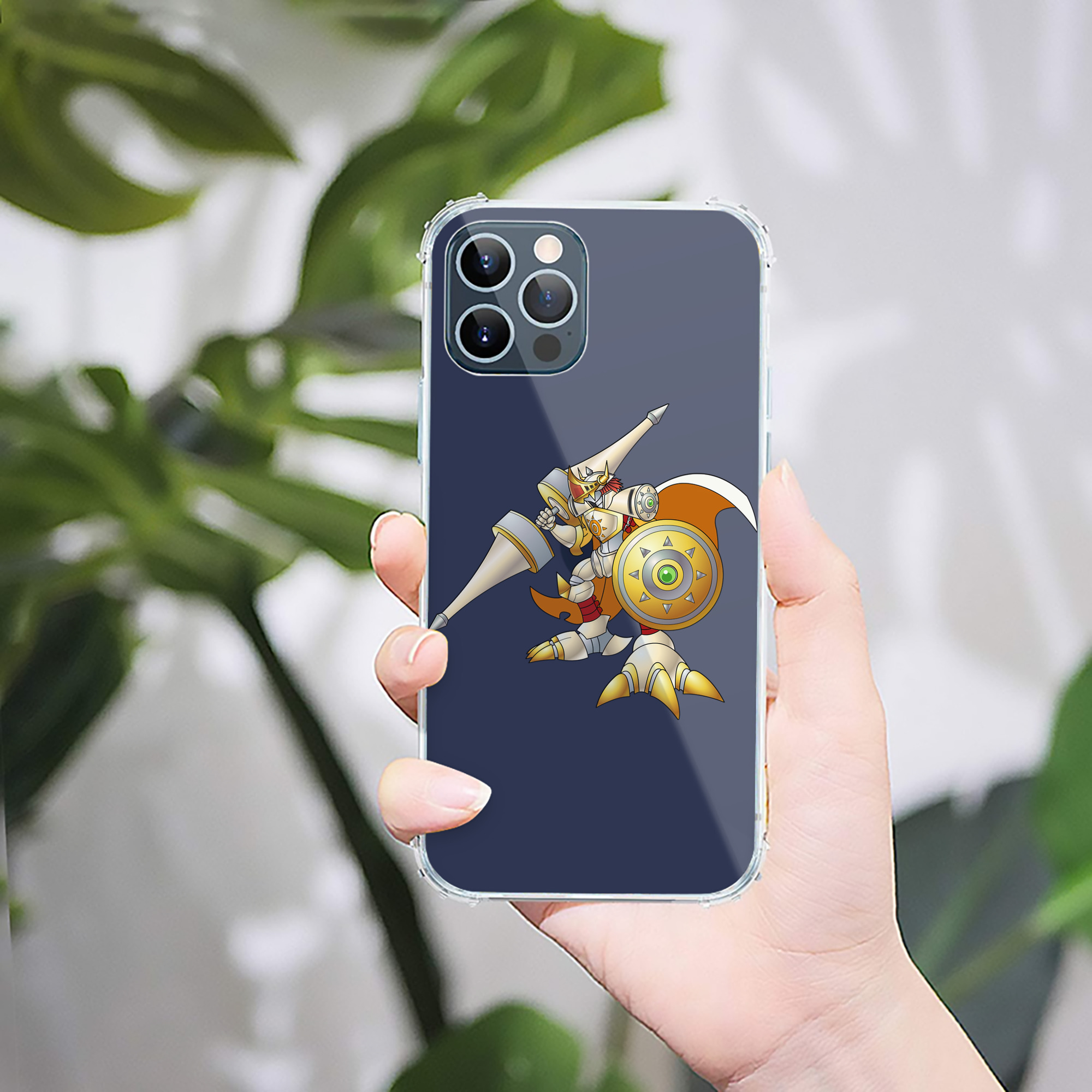 （画像用） Digimon デジタルモンスター/デジモン 【iPhone 12シリーズ対応】透明スマホケース（クリアソフトケース）